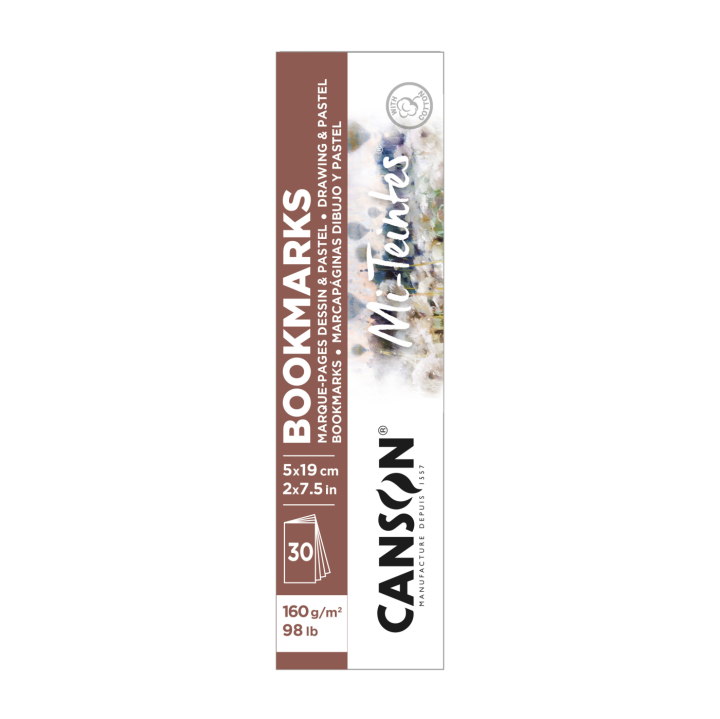 Mi-Teintes Bookmarks 30-pack i gruppen Papper & Block / Konstnärsblock / Rit- och skissblock hos Pen Store (137654)