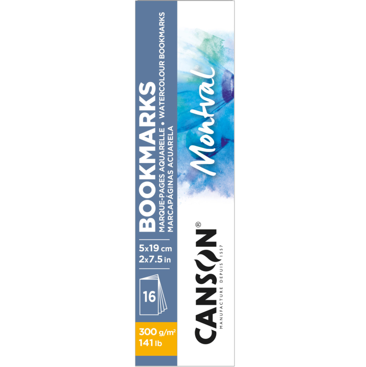Montval Watercolour Bookmarks i gruppen Papper & Block / Konstnärsblock / Akvarellblock hos Pen Store (137655)