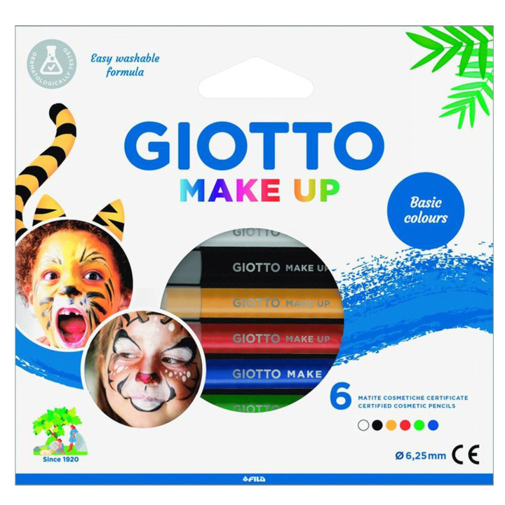 Pennor Make Up Classic 6-set i gruppen Kids / Måla och skapa / Ansiktsfärg hos Pen Store (137670)