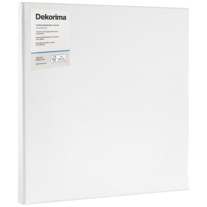 Målarduk Bomull/Polyester 40x40 i gruppen Konstnärsmaterial / Ateljé / Målardukar / Målarduk akrylfärg hos Pen Store (137797)