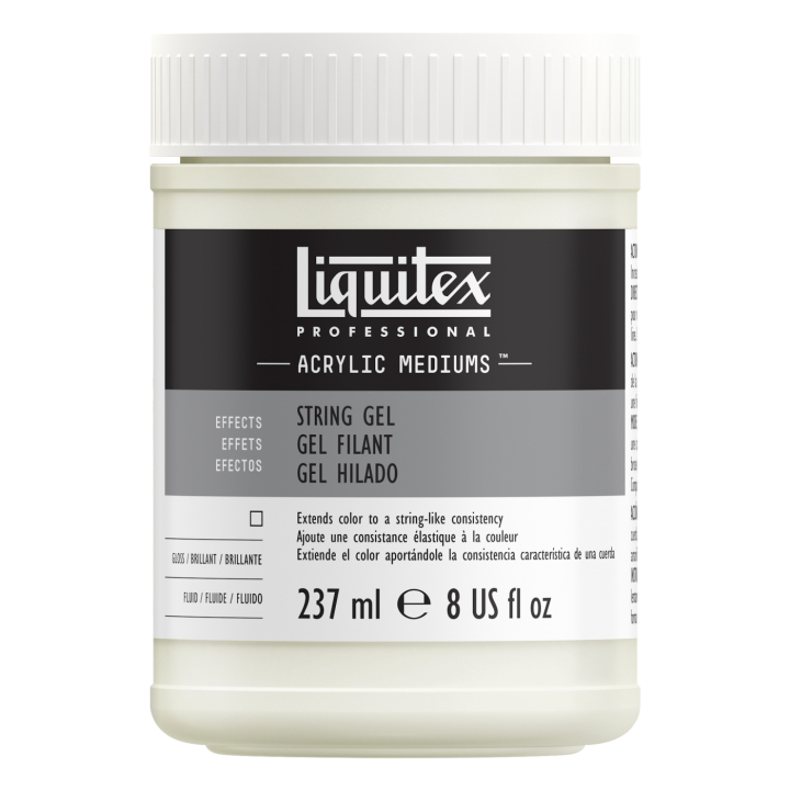 Akrylmedium Effekt String Gel 237 ml i gruppen Konstnärsmaterial / Målarmedier och fernissa / Akrylmedium hos Pen Store (137858)