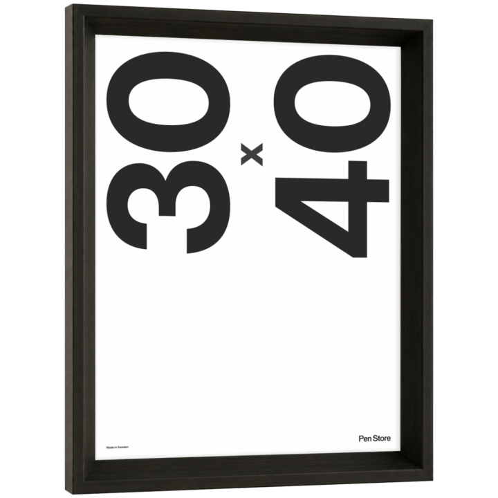 Träram Espresso 30x40 cm i gruppen Skapande & Hobby / Organisera / Ramar / Bruna ramar hos Pen Store (137896)