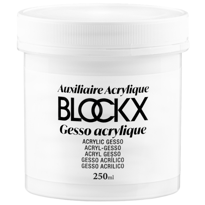 Acrylic Gesso 250 ml i gruppen Konstnärsmaterial / Målarmedier och fernissa / Gesso och primer hos Pen Store (137948)