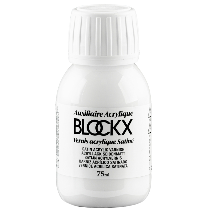 Satin Acrylic Varnish 75 ml i gruppen Konstnärsmaterial / Målarmedier och fernissa / Akrylmedium hos Pen Store (137955)
