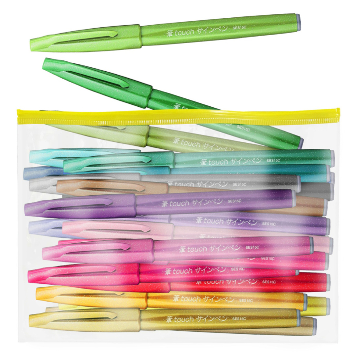 Fude Touch Brush Sign Pen 36-set i gruppen Pennor / Konstnärspennor / Penselpennor hos Pen Store (137956)