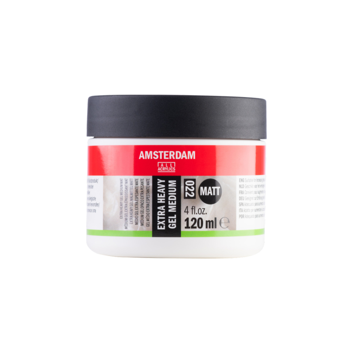 Extra heavy gel medium matt 022 120 ml i gruppen Konstnärsmaterial / Målarmedier och fernissa / Akrylmedium hos Pen Store (137984)
