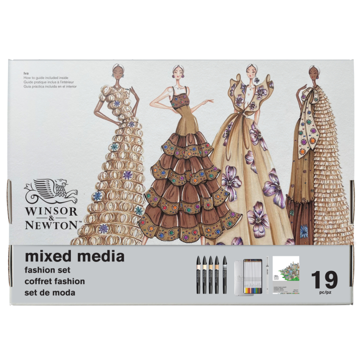 Mixed Media Fashion Set i gruppen Pennor / Konstnärspennor / Illustrationsmarkers hos Pen Store (138078)