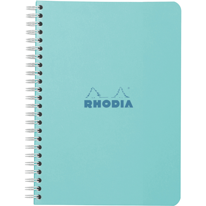 Notebook Spiral Azure A5 Linjerat i gruppen Papper & Block / Skriva och anteckna / Skrivblock och häften hos Pen Store (138110)