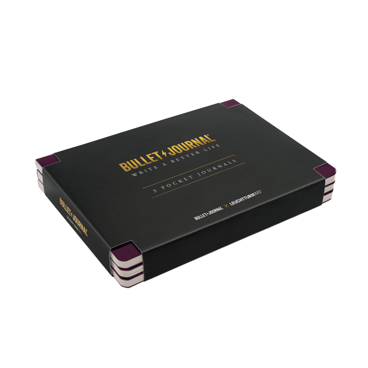 Bullet Journal Pocket 3-pack Purple26 i gruppen Skapande & Hobby / Tekniker / Bullet Journaling hos Pen Store (138172)
