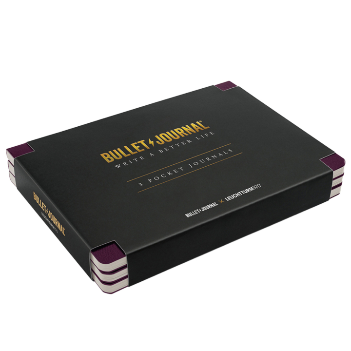 Bullet Journal Pocket 3-pack Purple26 i gruppen Skapande & Hobby / Tekniker / Bullet Journaling hos Pen Store (138172)