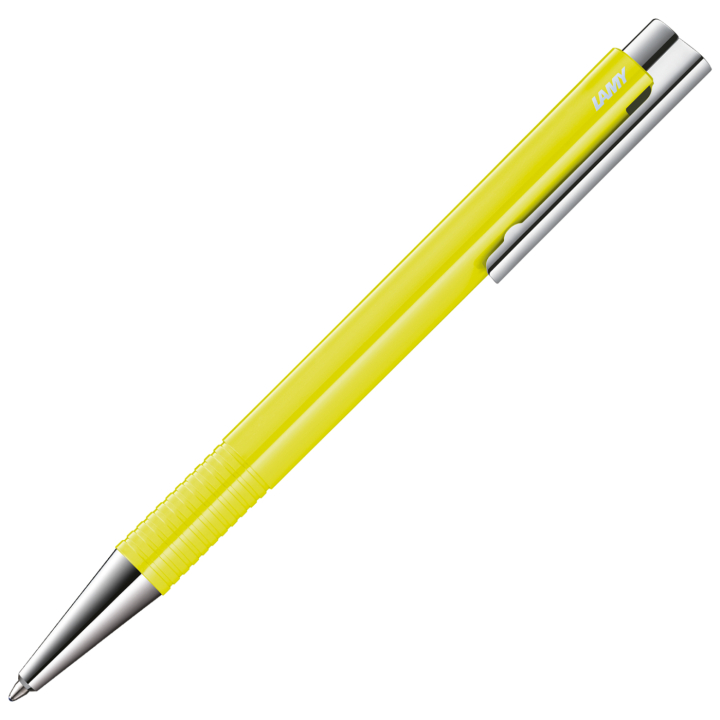 Logo M+ Neonyellow Kulpenna i gruppen Pennor / Fine Writing / Kulspetspennor hos Pen Store (138241)