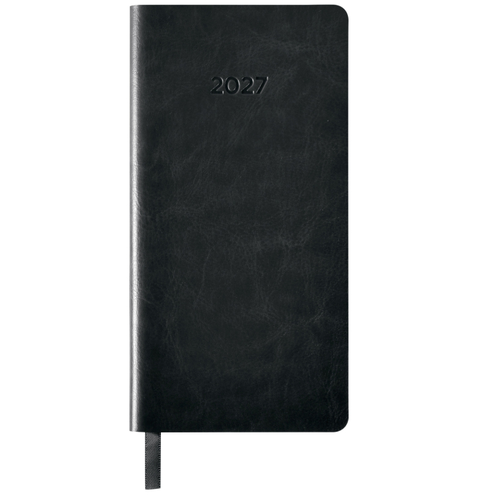 Kalender Björn 2027 Slim Weekly Vertikal Svart i gruppen Papper & Block / Kalendrar och almanackor / 12-månaderskalendrar hos Pen Store (138285)