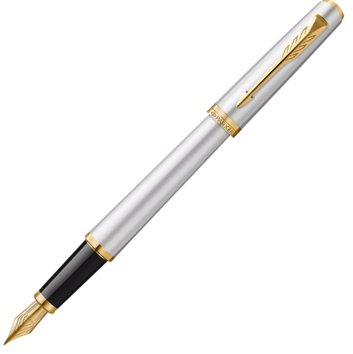 Meridian Chrome/Gold Reservoar i gruppen Pennor / Fine Writing / Reservoarpennor hos Pen Store (138303_r)