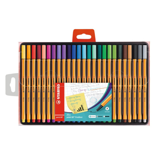 Point 88 Fineliner 25-pack