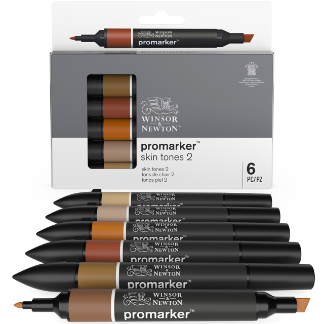ProMarker 6-set Skin Tones 2
