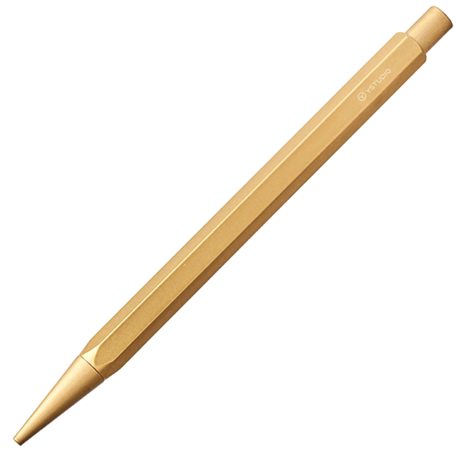 Classic Revolve Skisspenna 2 mm Brass