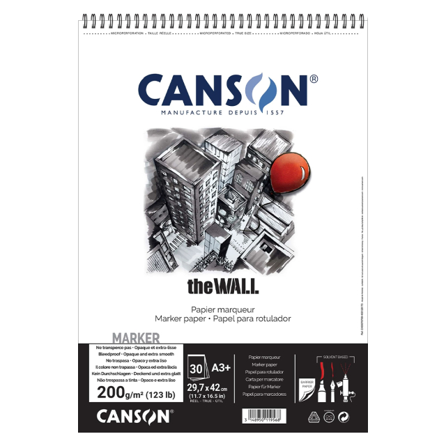 The Wall Markerblock A3+