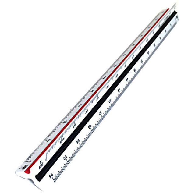 Skalstock 30 cm 100-500