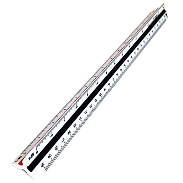 Skalstock 30 cm 20-125