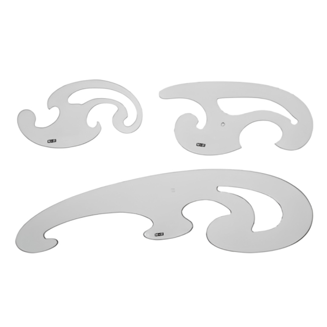 Linjal French Curve