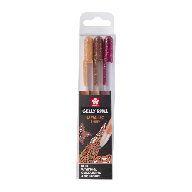 Gelly Roll Metallic Nature 3-pack