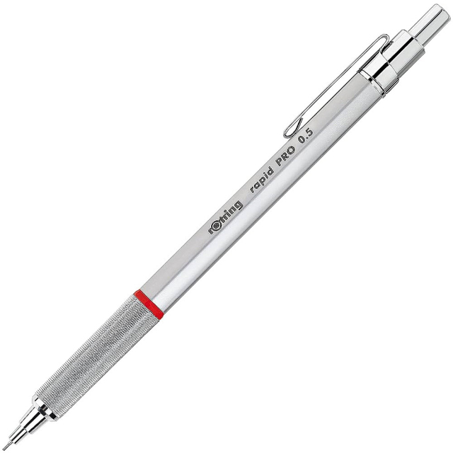 Rapid Pro Stiftpenna 0,5 Silver
