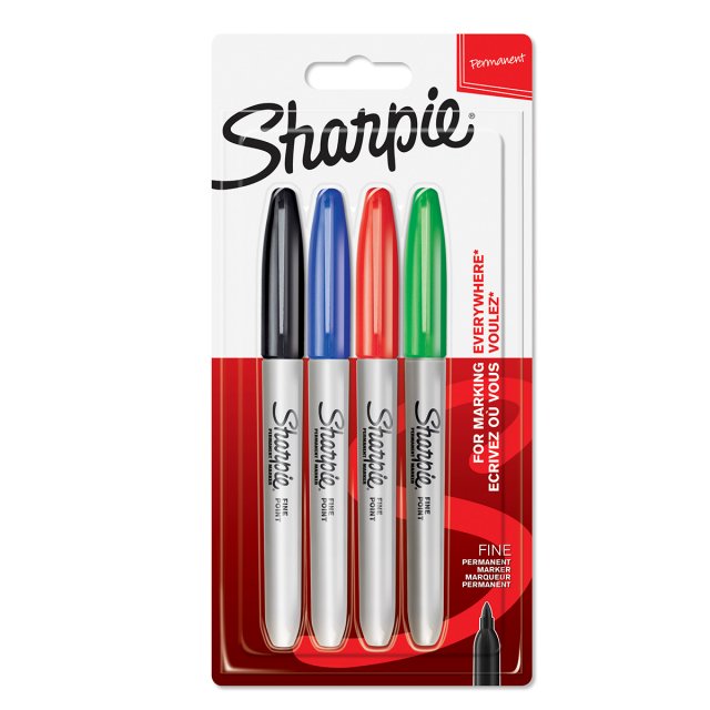 Green Retraable Fine Point Permanent Marker 1 