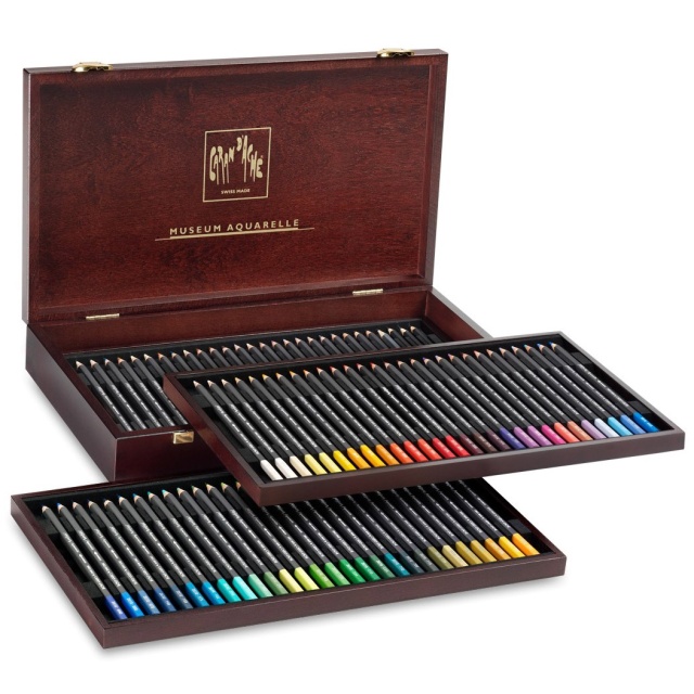 Museum Aquarelle 76-set Träskrin