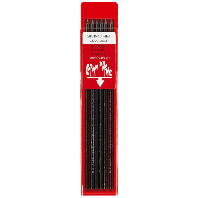 3 mm stift 6-pack Technograph