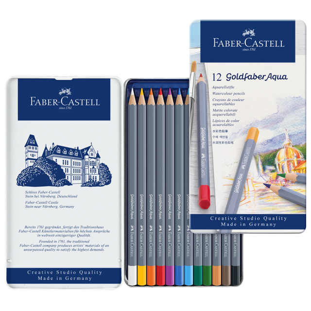 Goldfaber Aqua Akvarellpennor 12-set