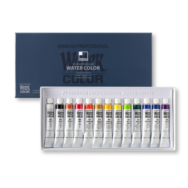 Akvarellfärg PRO 7.5ml 13-set