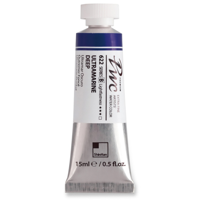 Akvarellfärg Premium PWC 15 ml (Prisgrupp 1)