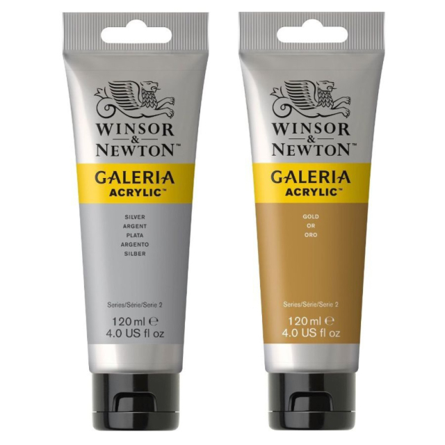 Galeria Akrylfärg Metallic 120 ml