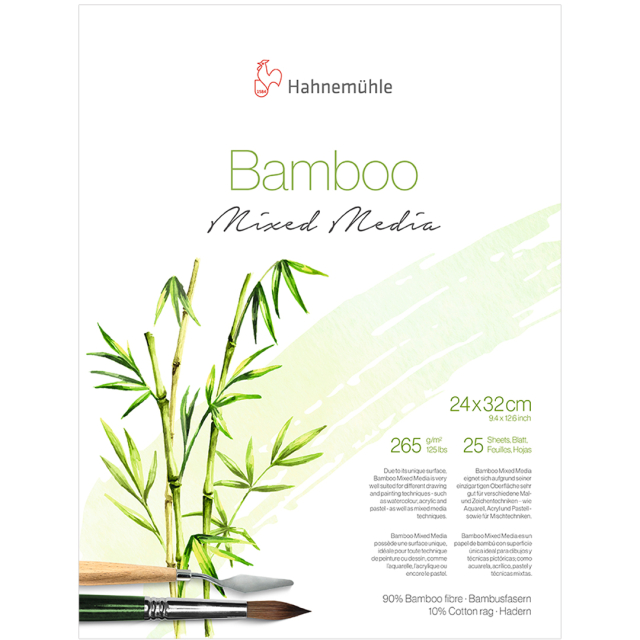 Mixed Media Bamboo 265g 24x32 cm