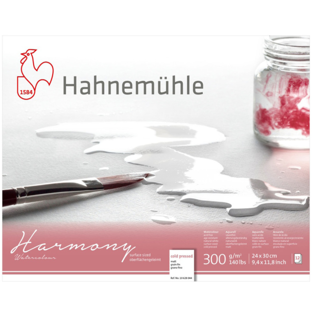 Akvarellpapper Harmony 300 g Matt 24 x 30 cm