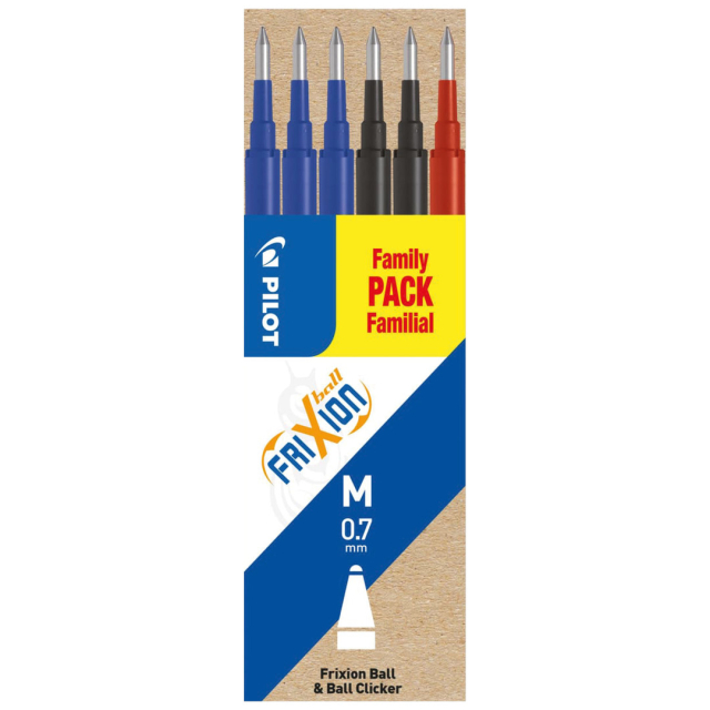 Patron/Refill FriXion 0.7 6-pack