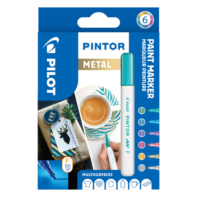 Pintor Fine 6-pack Metallic