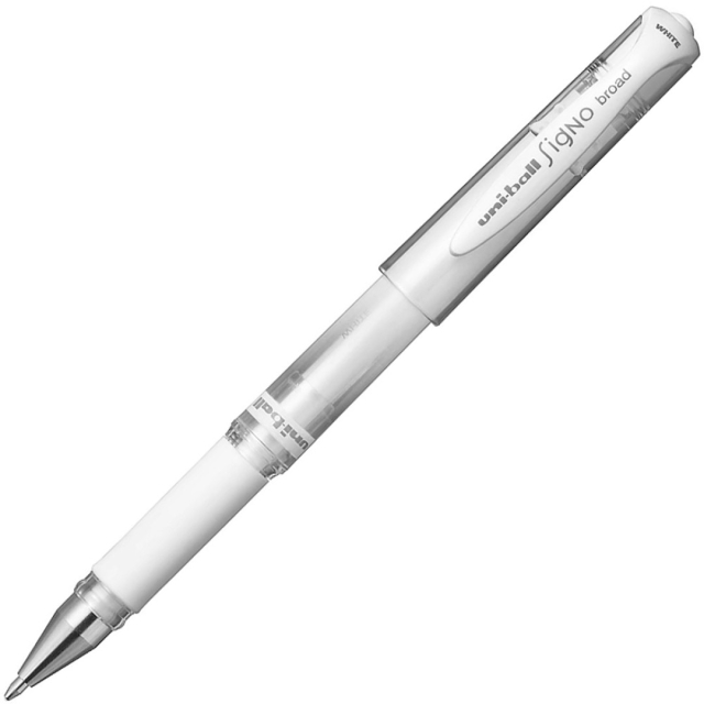 Uni-Ball Signo Broad UM-153 Gel - White