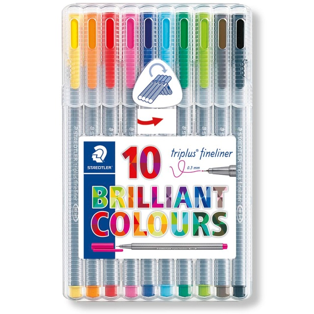 Triplus Fineliner 10-pack