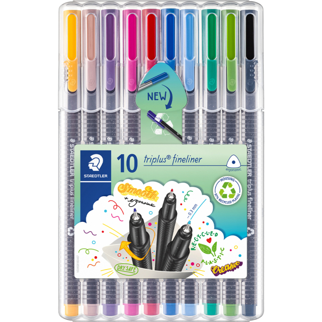 Triplus Fineliner 10-pack