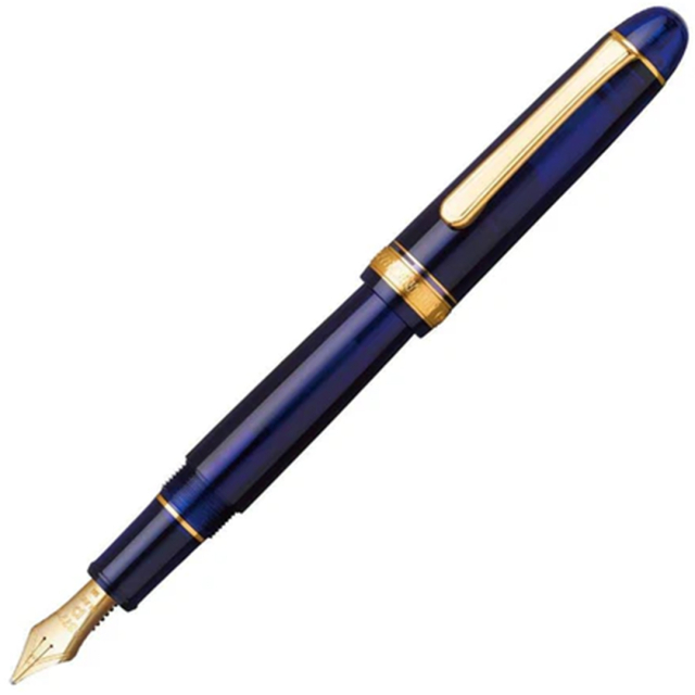 #3776 Century Reservoar Chartres Blue Music nib