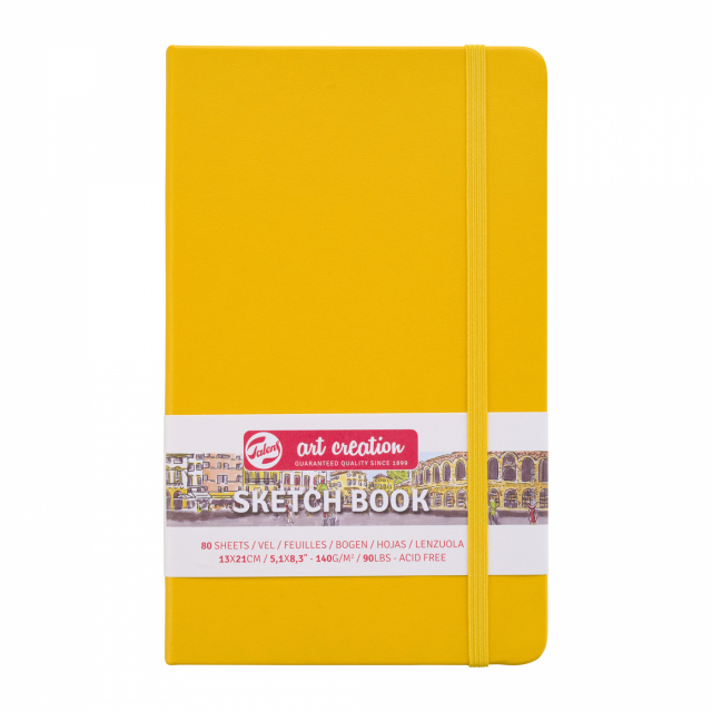 Sketchbook Large Golden Yellow