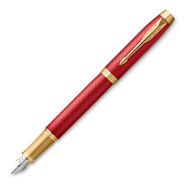 IM Premium Red/Gold Reservoar Fine i gruppen Pennor / Fine Writing / Reservoarpennor hos Pen Store (112692)