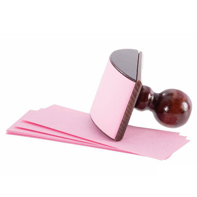 Blotter med trähandtag