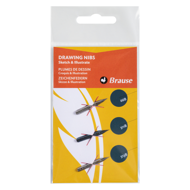 Doppstift Drawing 3-pack