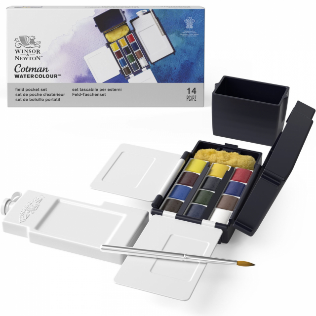Cotman Akvarellset Field Pocket