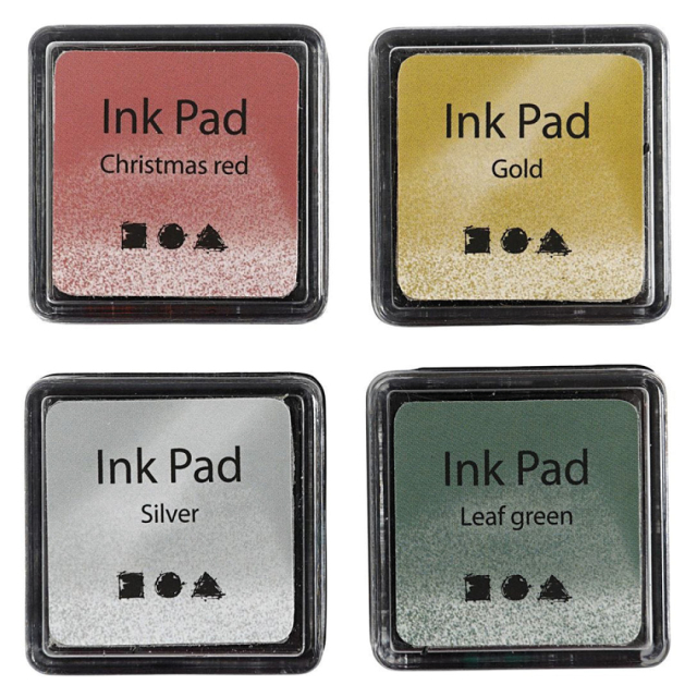 Stämpeldyna 4-pack Metallic
