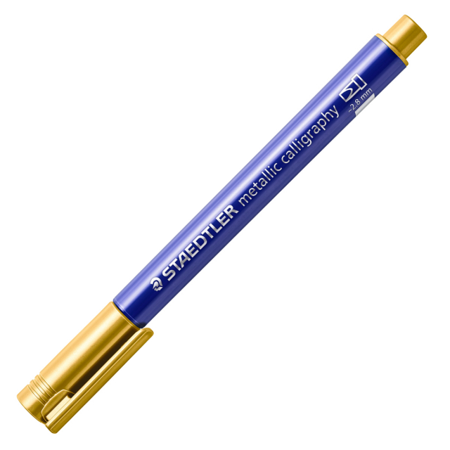 Kalligrafipenna Metallic guld