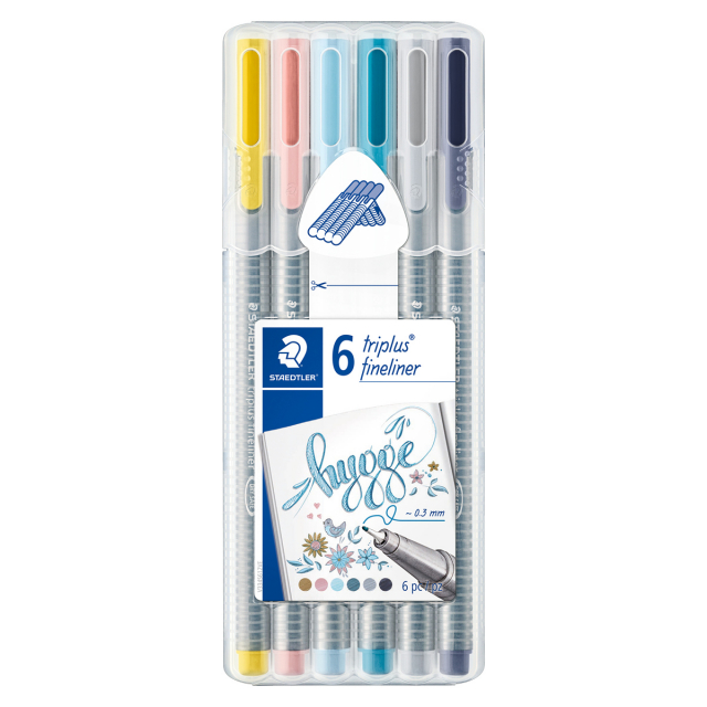 Triplus Fineliner Hygge 6-pack