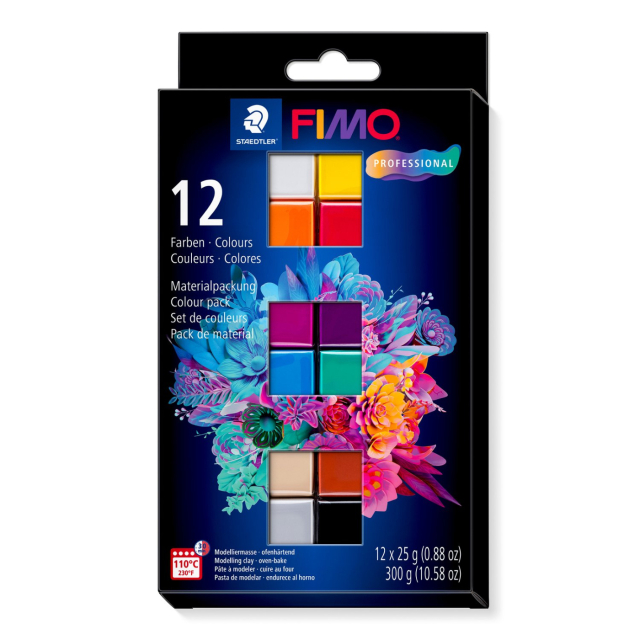 FIMO Professional Modellera Basic colours 12-pack